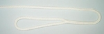 3/8" X 8' NYLON DOUBLE BRAID FENDER LINE - WHITE